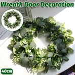 Spring Wreath Door Decoration Hanging Ornament Home Decor for Room Front Door