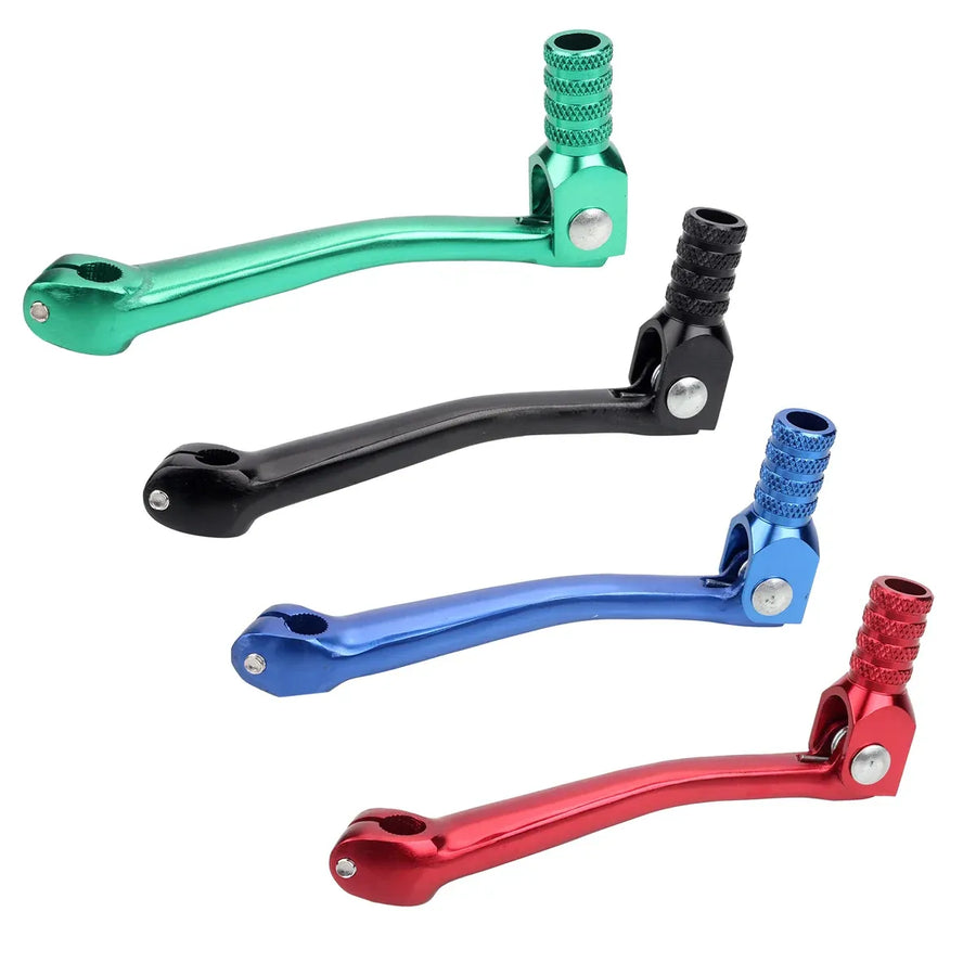 Foldable Gear Shift Lever Replacement for 50-250cc Pit Dirt Bike Off Road Motorcycle - Black