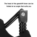 Foldable Gear Shift Lever Replacement for 50-250cc Pit Dirt Bike Off Road Motorcycle - Black
