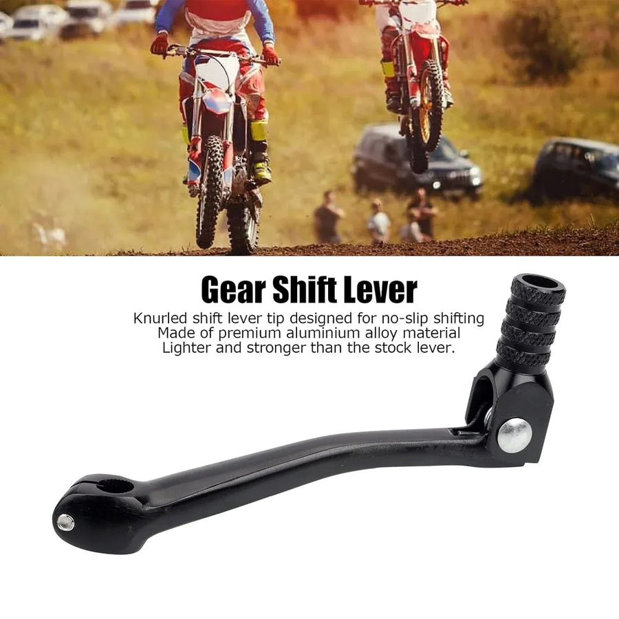 Foldable Gear Shift Lever Replacement for 50-250cc Pit Dirt Bike Off Road Motorcycle - Red