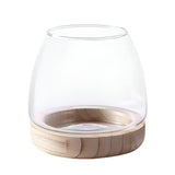 Japanese Style Small Glass Vases Fish Tank for Elegant Home Decor - S