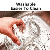 2-in-1 470ml Glass Oil Bottle Spray Pour Automatic Pressure Control Kitchen Tool - Beige - Extra Image