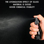 30-100Ml Amber Glass Essential Oil Spray Roller Bottles Mist Sprayer Containers