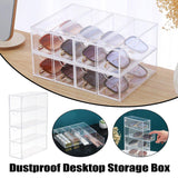 Stackable Acrylic Glasses Sunglasses Display Box Four Layer Drawer Storage