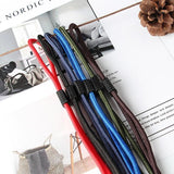 Glasses Lanyard Sports Comfortable Nylon Adjustable Spectacles Neck Strap Cord - Brown