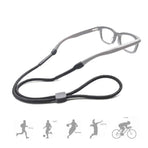 Glasses Lanyard Sports Comfortable Nylon Adjustable Spectacles Neck Strap Cord - Red