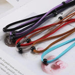 Adjustable Glasses Neck Strap Cord Lanyard for Spectacles and Reading Glasses - Purple