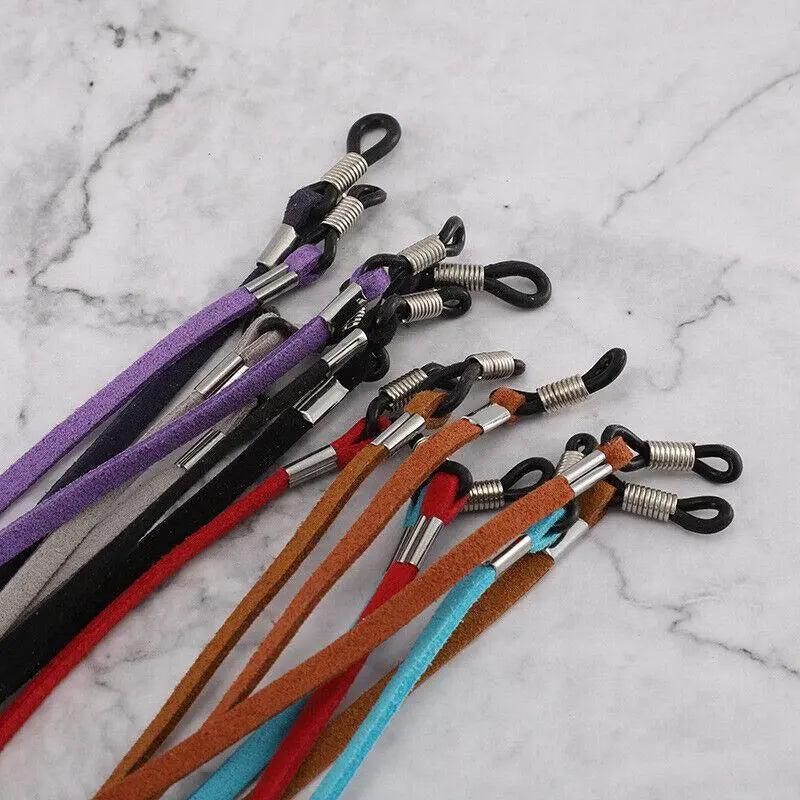 Adjustable Glasses Neck Strap Cord Lanyard for Spectacles and Reading Glasses - Purple