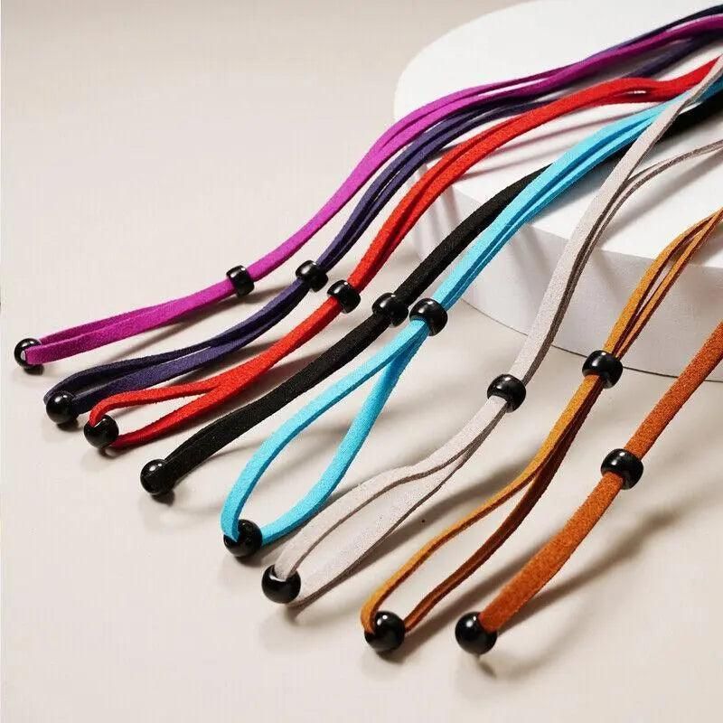 Adjustable Glasses Neck Strap Cord Lanyard for Spectacles and Reading Glasses - Purple