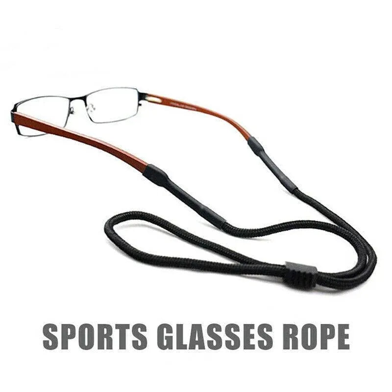 Reading Eyeglass Glasses Chain Cord Lanyard Sunglasses Neck Holder Sports Strap - Blue