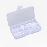 Eyeglass Sun Glasses Optical Repair Tool Screw Nut Nose Pad Assortment Set Kit - Front View