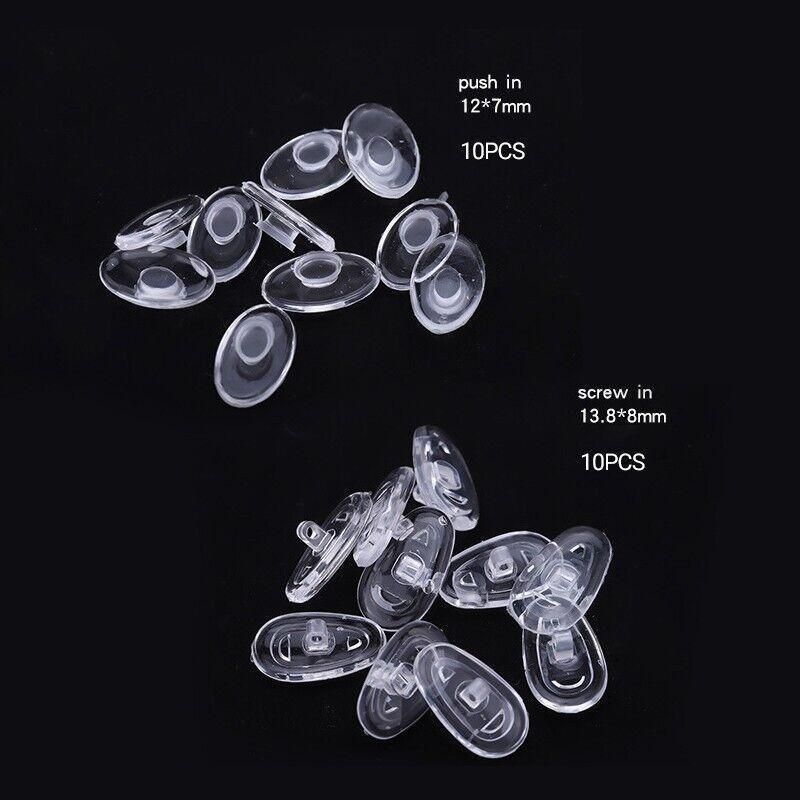 Eyeglass Sun Glasses Optical Repair Tool Screw Nut Nose Pad Assortment Set Kit