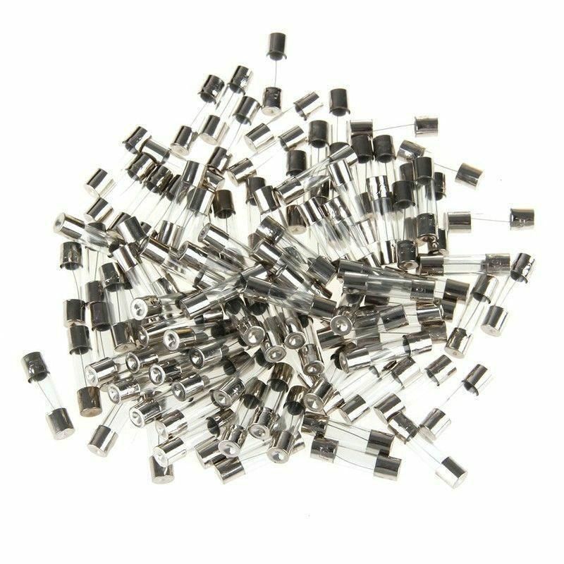 20Pcs M205 Glass Fuse 5Mm X 20Mm Slow Blow 250V / Select From 0.5A To 10A  Amp - 20PCS F3A