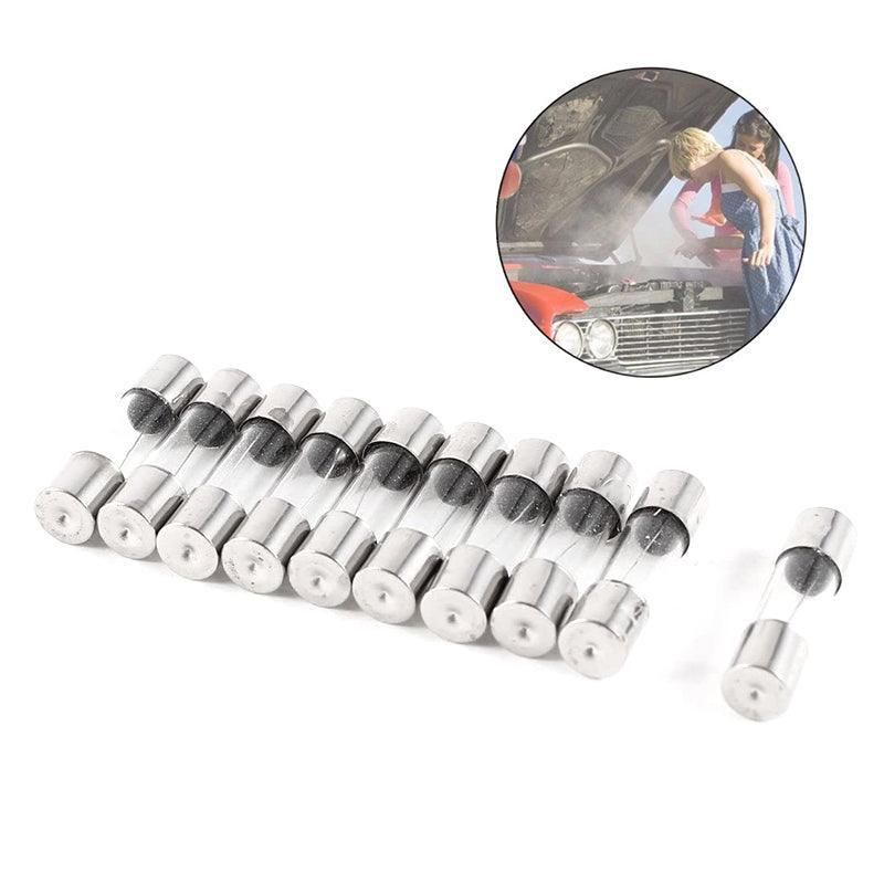 20Pcs M205 Glass Fuse 5Mm X 20Mm Slow Blow 250V / Select From 0.5A To 10A  Amp - 20PCS F6A