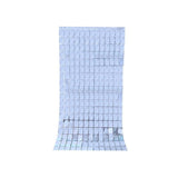 Rectangle Tinsel Curtain Shimmer Wall Backdrop 2M Length Party Decoration Sequin - Light Blue