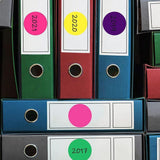 Gold Assorted Sizes Colour Sticker Dots Adhesive Round Labels Circular Spot Scrapbook - 13mm*132 Dots