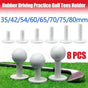 8X Rubber Driving Practice Golf Tees Holder Rubber Driving Range Home Training