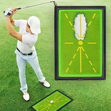 Golf Training Mat for Swing Detection Batting Divot Golf Hitting Practice Mat - Extra Image