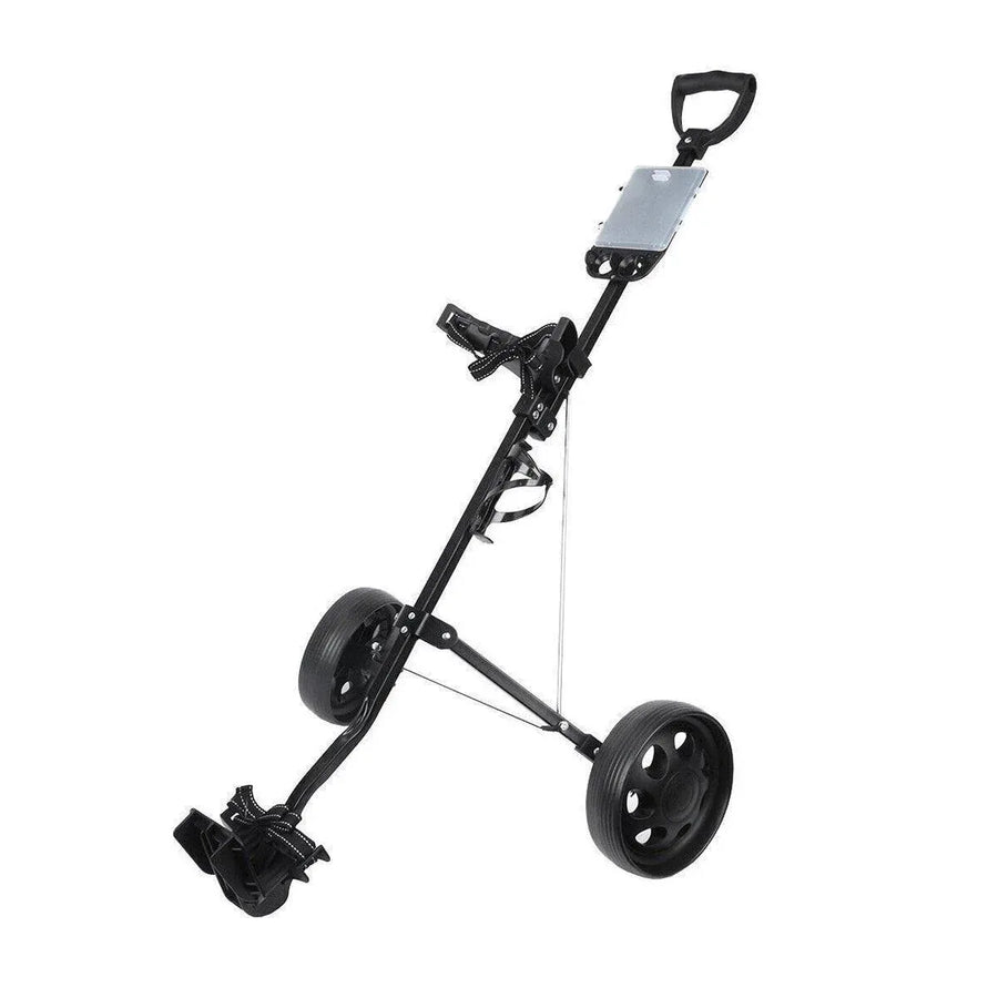 Foldable Aluminum Golf Push Pull Trolley Cart Lightweight Buggy for Easy Transport
