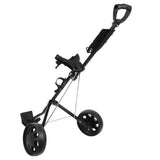 Foldable Aluminum Golf Push Pull Trolley Cart Lightweight Buggy for Easy Transport - Extra Image