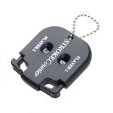 Golf Count Shot Stroke Putt Score Counter Two Digit Scoring Keeper - Black - Front View