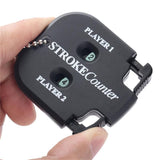 Golf Count Shot Stroke Putt Score Counter Two Digit Scoring Keeper - Black - Top-Down View