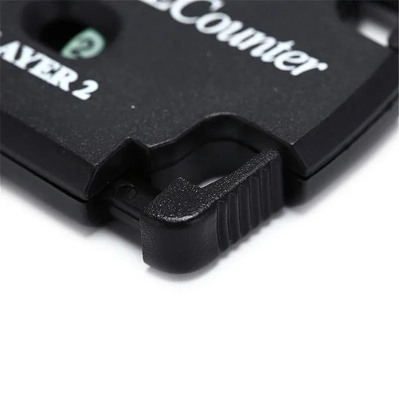 Golf Count Shot Stroke Putt Score Counter Two Digit Scoring Keeper - Black