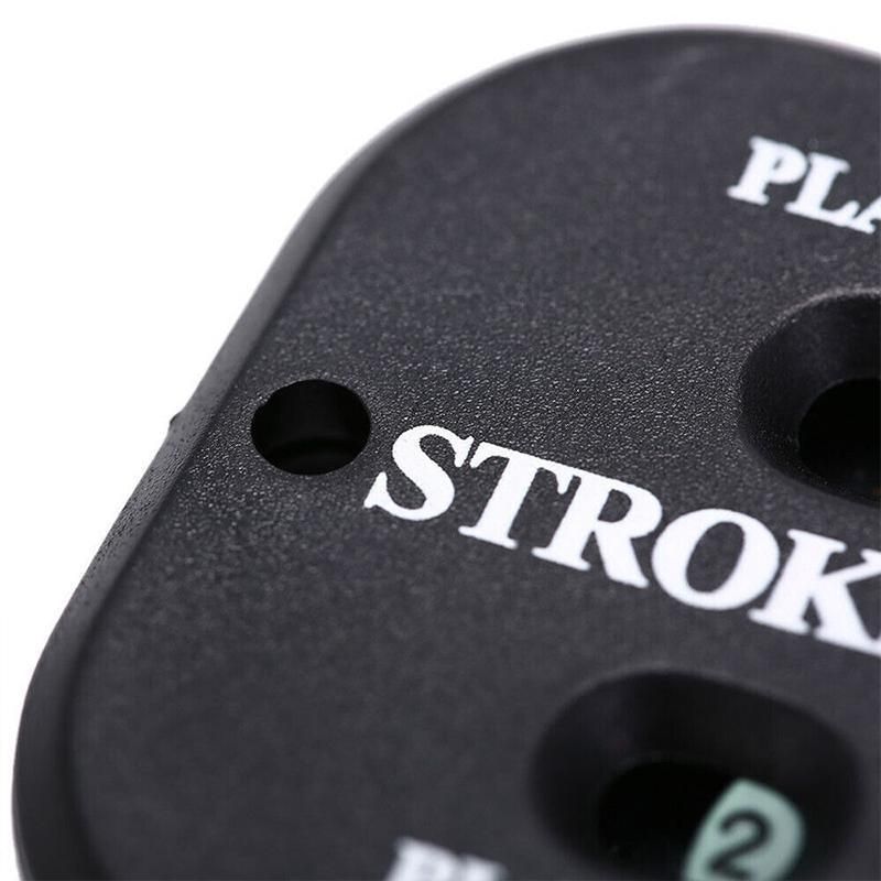 Golf Count Shot Stroke Putt Score Counter Two Digit Scoring Keeper - Black