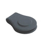1Pc Silicone Golf Hat Clip Ball Marker Holder with Secure Attachment Design - Black