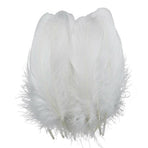 50X Craft Feathers Goose Feather Diy Art Party Decoration Wedding Dream Catcher - Yellow