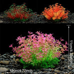 Artificial Water Grass Fish Tank Decoration Aquarium Landscape Simulation Plants - 01-3PCS