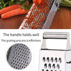 3pcs Stainless Steel Vegetable Slicer Grater Kitchen Multi-Function Grater Tool
