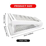 Double Sided Cheese Grater Potato Grinder Kitchen Tool Butter Vegetable Cutter - Side View