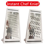 Double Sided Cheese Grater Potato Grinder Kitchen Tool Butter Vegetable Cutter - Rear View