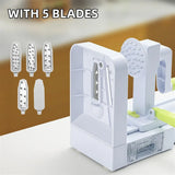 Multi Functional Manual Vegetable Cutter Shredded Kitchen Hand Cranking Grater - Low Angle