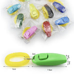 Dog Whistle and Clicker Set for Training Stop Barking Obedience Tool Combo - Green