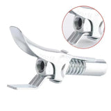 Grease Coupler Quick Release One Hand 1/8inch NPT Fitting 10000psi - Low Angle