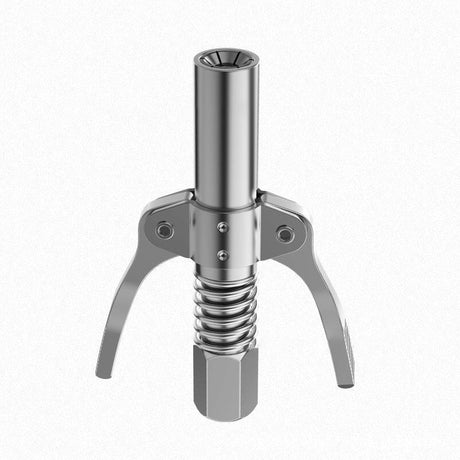 Grease Tool Coupler Heavy Duty Quick Lock Double Handle Leak-Free Grease Nozzle, image 2