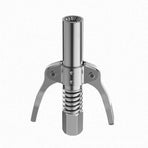 Grease Tool Coupler Heavy Duty Quick Lock Double Handle Leak-Free Grease Nozzle
