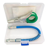 1/8inch NPT Quick-Release Grease Coupler Tool for Workshop or Farm Equipment - Front View