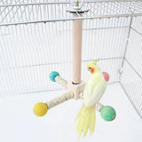 Parrot Toy Rotating Station Stand for Parrots Cockatiel Bird For Small Birds - Extra Image