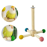 Parrot Toy Rotating Station Stand for Parrots Cockatiel Bird For Small Birds - Extra Image