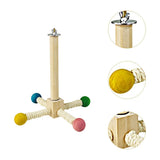 Parrot Toy Rotating Station Stand for Parrots Cockatiel Bird For Small Birds - Extra Image