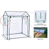 Plant Greenhouse Cover Clear Gardening Shelter Rainproof Tent Flower Shed House - Top-Down View