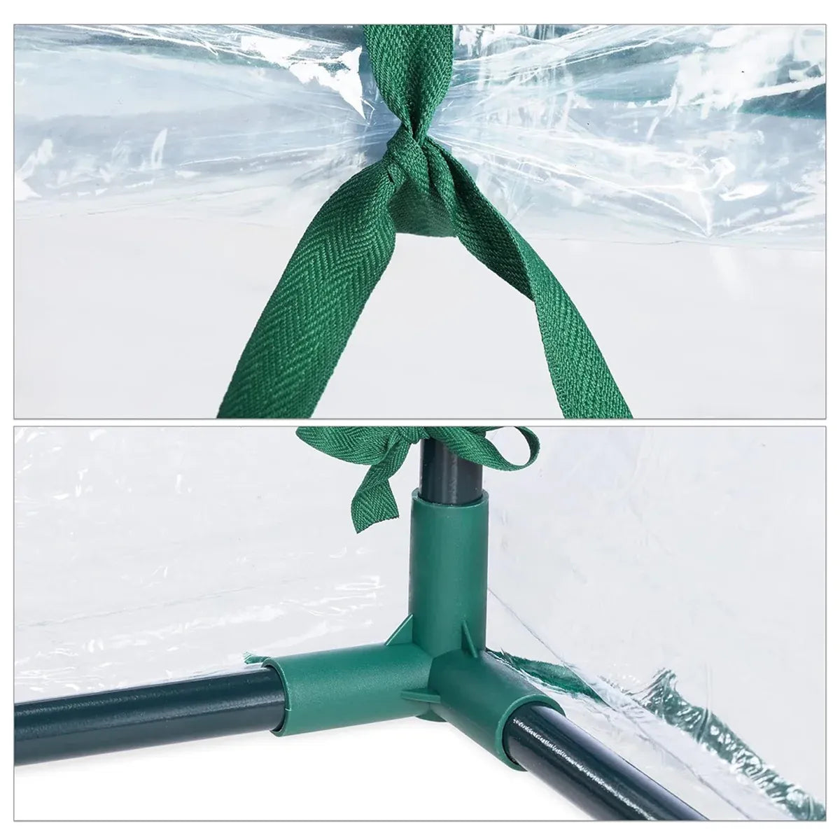 Plant Greenhouse Cover Clear Gardening Shelter Rainproof Tent Flower Shed House