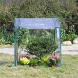 Plant Greenhouse Cover Clear Gardening Shelter Rainproof Tent Flower Shed House - Extra Image