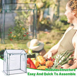 Plant Greenhouse Cover Clear Gardening Shelter Rainproof Tent Flower Shed House - Extra Image