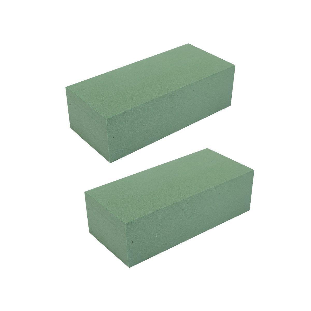 Floral Foam Blocks for Dry Wet Artificial Flower Arrangements Florist Supplies - Dry 2PCS