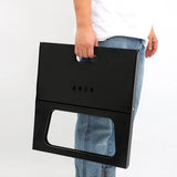 Grillz BBQ Grill Charcoal Smoker Outdoor Portable Camping Folding Steel Barbecue - Extra Image