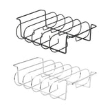 Barbecue Grill Net Outdoor BBQ Rack Cooking Basket Baking Tool Picnic Camping - Black